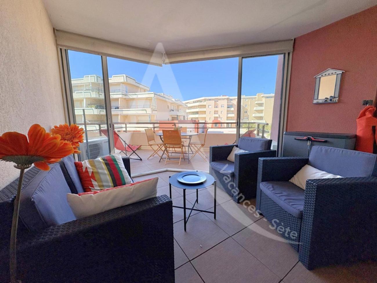 4 Pers, 1 Chambre, Plages Et Commerces A Pied Sete Ngoại thất bức ảnh